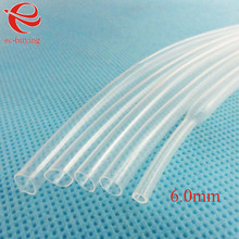 Heat Shrink Tube Transparent Heat-Shrink Tubing Diameter 6mm Thermo Jacket Wire Wrap Insulation Materials Elements 1meter /lot 2024 - buy cheap