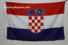 Croatia Flag Europe National Flag All Over The World hot sell goods 3X5FT 150X90CM Banner brass metal holes 2024 - buy cheap