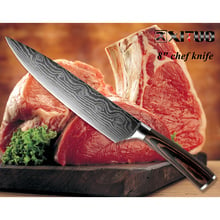 XITUO kitchen knife set chef cutter cooking tool Japanese style  High Carbon Stainless Steel Sanding Laser Pattern Vegetable San 2024 - buy cheap