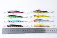 8pcs lures Minnow fishing lures 10CM 6.8G 6# hooks hard lure minnow new hard crankbaits squid jig japan fish artificial bait 2024 - buy cheap