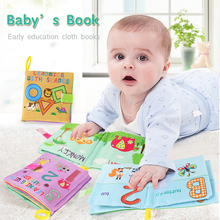 4 Type Wearable Cloth Book English Word Book Baby Readings Rustle Children Learning Toy Early Education Toy Infant Cloth Book 2024 - buy cheap