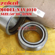 Zokol rolamento nav4010 furo completo agulha rolamento de rolo com anel interno 50*80*30mm 2024 - compre barato