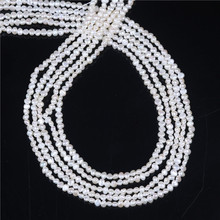 Perla Barroca en forma de perla de agua dulce, Calidad AA, 2,5-3mm, 16 pulgadas por hilo, venta al por mayor 2024 - compra barato