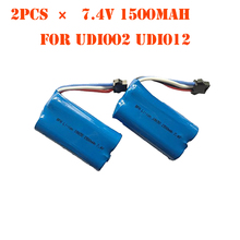 EBOYU 2pcs * 7.4V 1500mAh Lipo Battery For Udi RC UDI002 UDI012 & UDI 902 HongXunJie HJ806 RC Boat 2024 - buy cheap