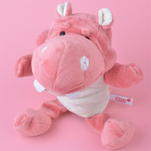 Juguete de peluche de mano de hipopótamo de Color naranja, muñeco de peluche para Bebé/muñeca de juguete para niños, regalo, envío gratis 2024 - compra barato