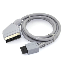 100 шт. в партии оптовая продажа NTSC для Wii Scart кабель видео HD HDTV шнур для Nintendo для Wii видео игры 2024 - купить недорого