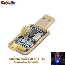 CH340 CH340G серийный модуль USB к TTL V2.2 серийный модуль с 4 кабелями вспышки 2024 - купить недорого