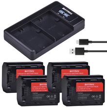 Batmax-Batería de NP-FZ100 FZ100 de 4 uds, 2280mAh, LED Dual USB Charegr para Sony Alpha 9, A9, 9R, A9R, 9S, A9S, A7RIII, A7R3, 7RM3, A7m3, BC-QZ1 2024 - compra barato