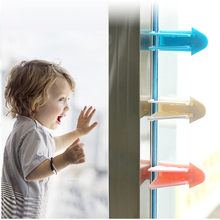 Baby Safety Lock for Sliding Door Window Children Protection Lock Drawer Cabinet Door Wardrobe Anti-pinch Kids Safety Lock W0230 2024 - buy cheap