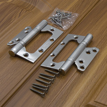 4 inch 3.0mm stainless steel hinge Positive axis folding hinge Slotless solid wood door hinge 2 pcs 2024 - buy cheap