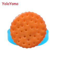 Q428YL 40.4mm Round Cookie Silicone Mold - Cake Decoration Dessert, Fondant, Gum Paste, Candy, Icing, Chocolate, Resin Food Safe 2024 - buy cheap