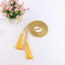 Colorful Hand Woven Weaving Tassel Tieback Rope Curtain Accessories Ties Tied Lanyard Simple DIY Rope Hanging For Home Decor 2024 - buy cheap