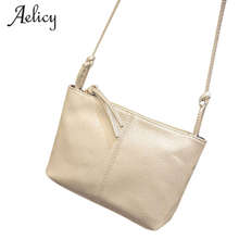 Aelicy, женская кожаная сумка-мессенджер, сумки через плечо, сумка через плечо, Модные Винтажные маленькие сумки с клапаном, женская сумка 2024 - купить недорого