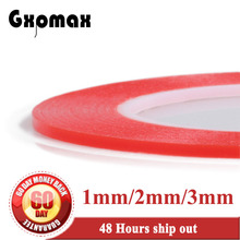 Mixed size 1mm/2mm/3mm Double Sided Tape Sticky Red for Mobile Phone LCD Pannel Display Screen Repair Housing free shipping 2024 - buy cheap