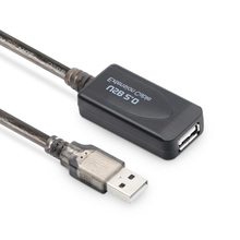 USB 2,0 кабель-удлинитель для ПК и ноутбуков, сверхскоростная Синхронизация данных, USB 2,0, 5 м, 10 м, 20 м, 30 м 2024 - купить недорого