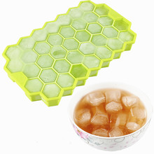 DIY Ice Cream Tools Silicone Honeycomb Ice Cream Maker Ice Cube Tray 2024 - buy cheap