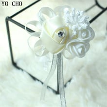 Yo cho-fita de casamento para madrinha, safira, pulseira brilhante, várias cores, moda feminina, casamento, damas de honra, formatura 2024 - compre barato