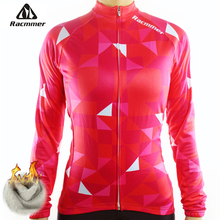 Racmmer 2020 Cycling Jersey Winter Long Bike Bicycle Thermal Fleece Ropa Roupa De Ciclismo Invierno Mujer Mtb Clothing #NZ-05 2024 - buy cheap
