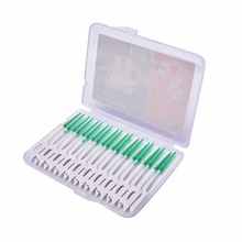 Escova interdental para massagem gengival, 20 estilos, elástico, escova de dente, palito fio dental 2024 - compre barato