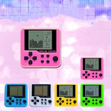 Ультра-маленький мини тетрис детская портативная игровая консоль Портативный ЖК-экран игры Детские игрушки Обучающие электронные игрушки Классические 2024 - купить недорого