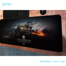 world of tanks padmouse 900x400x3mm gaming mousepad game big mouse pad gamer computer desk 3d mat notbook mousemat pc 2024 - buy cheap