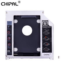 CHIPAL Aluminum SATA 3.0 2nd HDD Caddy 9.5mm SSD Hard Drive Case Enclosure for Macbook Pro Air 13" 15" 17" SuperDrive Optibay 2024 - buy cheap