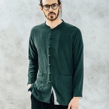 Traditional chinese clothing long sleeve chinese traditional men clothing shanghai tang chinese traditional men clothing  TA148 2024 - buy cheap