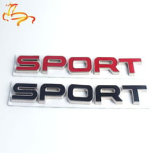 1Pcs 3D Metal SPORT Car Side Fender Rear Trunk Emblem Badge Sticker Decals for Land Rover Range Rover Car Styling 2024 - buy cheap