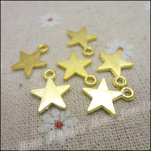 170 pcs Charms Five-pointed star Pendant  Gold  plated  Zinc Alloy Fit Bracelet Necklace DIY Metal Jewelry Findings 2024 - buy cheap