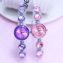 2022 Women New Luxury Crystal Rhinestone Fashion Style Hand Catenary Bracelet Watches Ladies Girls Wristwatches Quartz Watches 2024 - buy cheap