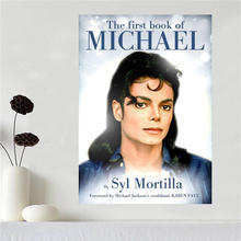 Lienzo de arte personalizado en lienzo de Michael Jackson, póster de decoración del hogar, tela de tela, póster de pared, Impresión de tela de seda SQ0527-9723 2024 - compra barato