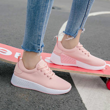 Dropshipping Breathable Tenis Feminino Lace Up Outdoor Casual Shoes Lightweight Woman Vulcanized Sneakers Women Shoes 2024 - buy cheap
