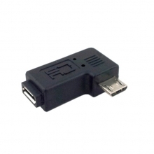 100 шт./лот Micro USB 2,0 5P Male to Female M-F удлинитель 90 градусов прямоугольный, бесплатная доставка Fedex 2024 - купить недорого