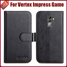 Hot Sale! Vertex Impress Game Case New Arrival 6 Colors High Quality Flip Leather Protective Cover Case Phone Bag 2024 - buy cheap