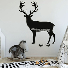 Reindeer Wall Decal Deer Vinyl Removable Sticker Home Decor Living Room Kids bedroom nursery Animal Hunting Room Art Mural EA453 2024 - buy cheap