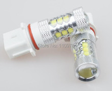 2Pcs White 80W High Power P13W CREE Chips LED Daytime Running DRL FogLight Bulbs For Audi Chevy Camaro 2024 - buy cheap