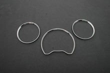Auto Exterior Accessories Chrome Dash Board Gauge Ring Set for Mercedes Benz W210 95-99 E Class 2024 - buy cheap