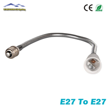 E27 to E27 500mm Length Flexible hose Extend Extension Base Holder Socket Led Light Lamp Bulb Adapter Converter 2024 - buy cheap