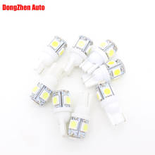 2pcs T10 194 168 192 W5W 5050 5 SMD Auto Car Interior Light Wedge Led License Plate Parking Bulbs White Red Blue Yellow Green 2024 - buy cheap