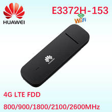 Разблокированный lte usb модем huawei e3372, 150 Мбит/с, 4g модем e3372 huawei, с сим-картой, 4G LTE, USB-ключ, hi-link, android 2024 - купить недорого