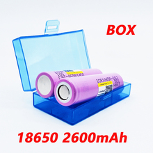 2PCS New 100% Original Liitokala 18650 2600 mah battery ICR1865026FM Li ion 3.7 V 2600mAh rechargeable battery 2024 - buy cheap