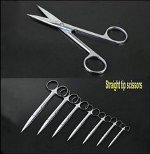 1set straight tip scissors include 10/12.5/14/16/18/20cm Surgical scissors, stainless steel operating scissors, eye scissors 2024 - buy cheap