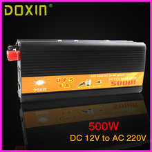UPS Inversor DC To AC 12V 220V Car Power Inverter 500W Universal Uninterrupted Power Supply Auto Charge ST-N028 2024 - buy cheap