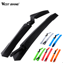 WEST BIKING Bike Fender MTB Road Bike Front Rear Mudguard Fender 1 Pair Extended Edition Quick Install Cycle Bicycle Fenders 2024 - buy cheap