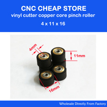 3Pcs Mimaki Roland CAMM Graphtec CE5000 120 Liyu Cutting Plotter Vinyl Cutter Pinch Roller Push Wheel Roll Feed Rubber Copper 2024 - buy cheap