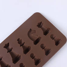 2019 Chocolate Mold Silicone Chess Shaped Ice Sugar Cake tools cake decoration DIY Baking Mould jelly mould Kitchen Accessories 2024 - buy cheap