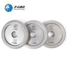 Z-LION 3pieces/Set Diamond Fluting Wheels Vacuum Brazed Diamond Grinding Wheel Profile Disc For Stone Countertop 2024 - buy cheap