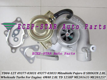 TD04 49377-03031 49377-03033 ME201635 ME201257 Turbo Turbocharger For Mitsubishi Pajero II Shogun Intercooled 4M40 2.8L OIl Cool 2024 - buy cheap