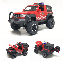 WARWOLF-Coche de juguete de 3 parámetros, escala 1:32, modelo de Metal, aleación, vehículos de juguete fundidos, coche de juguete para niños, envío gratis 2024 - compra barato
