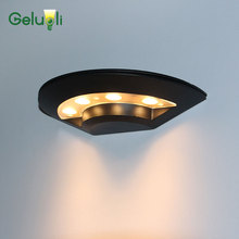 Outdoor lighting wall mounted UFO led wall lamps for door-gate,garden wall AC85-265V 2024 - buy cheap